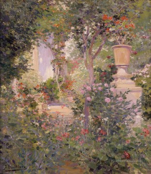  fleurs - Le jardin de l’auteur Jose Benlliure et Gil Fleurs impressionnistes
